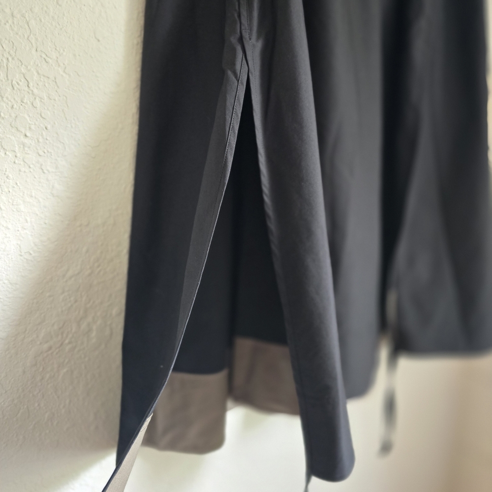 NWT Lululemon High-Low Side Slit SHR Skirt BLK Size L - Picture 7 of 8